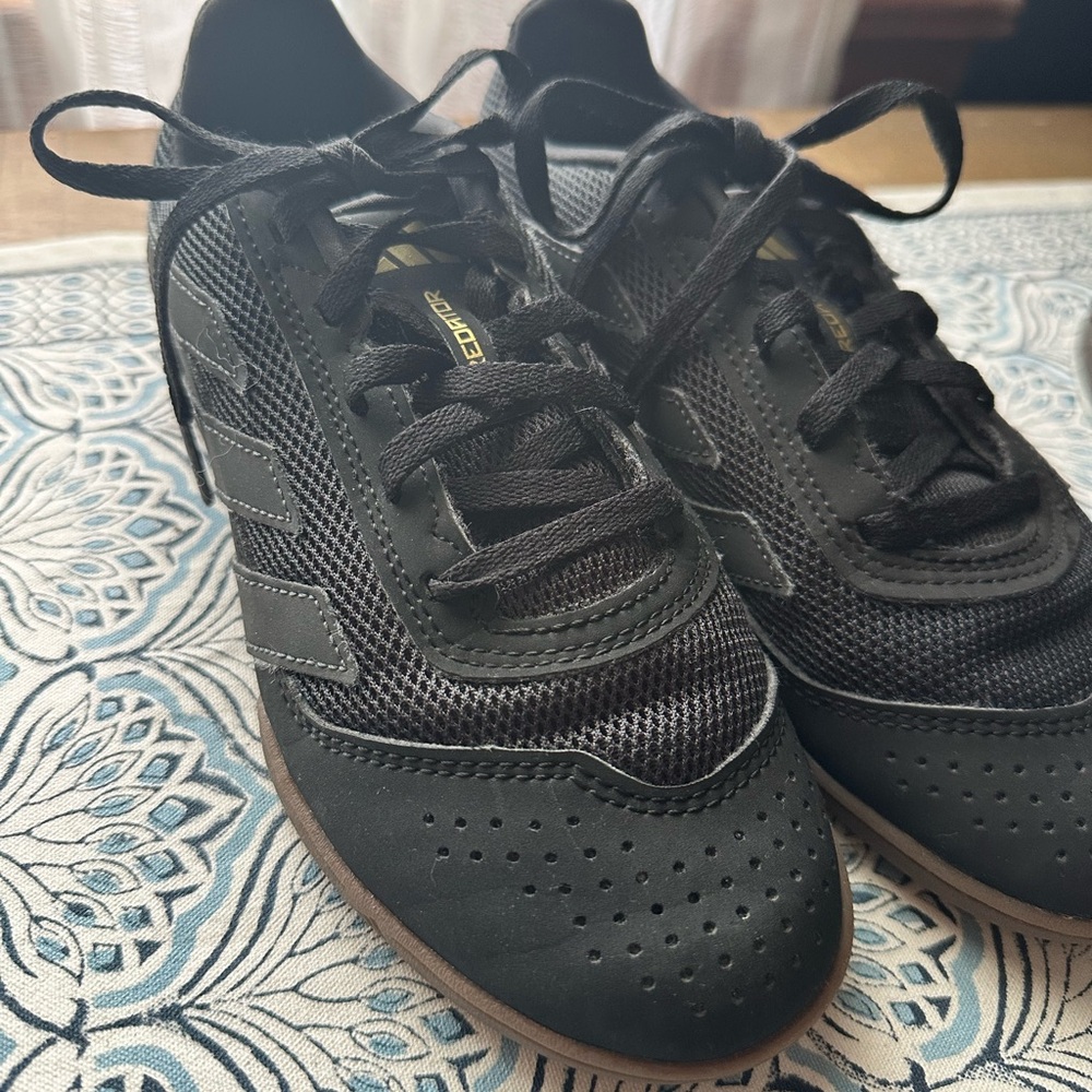 Adidas Kids Black and Brown Sneakers